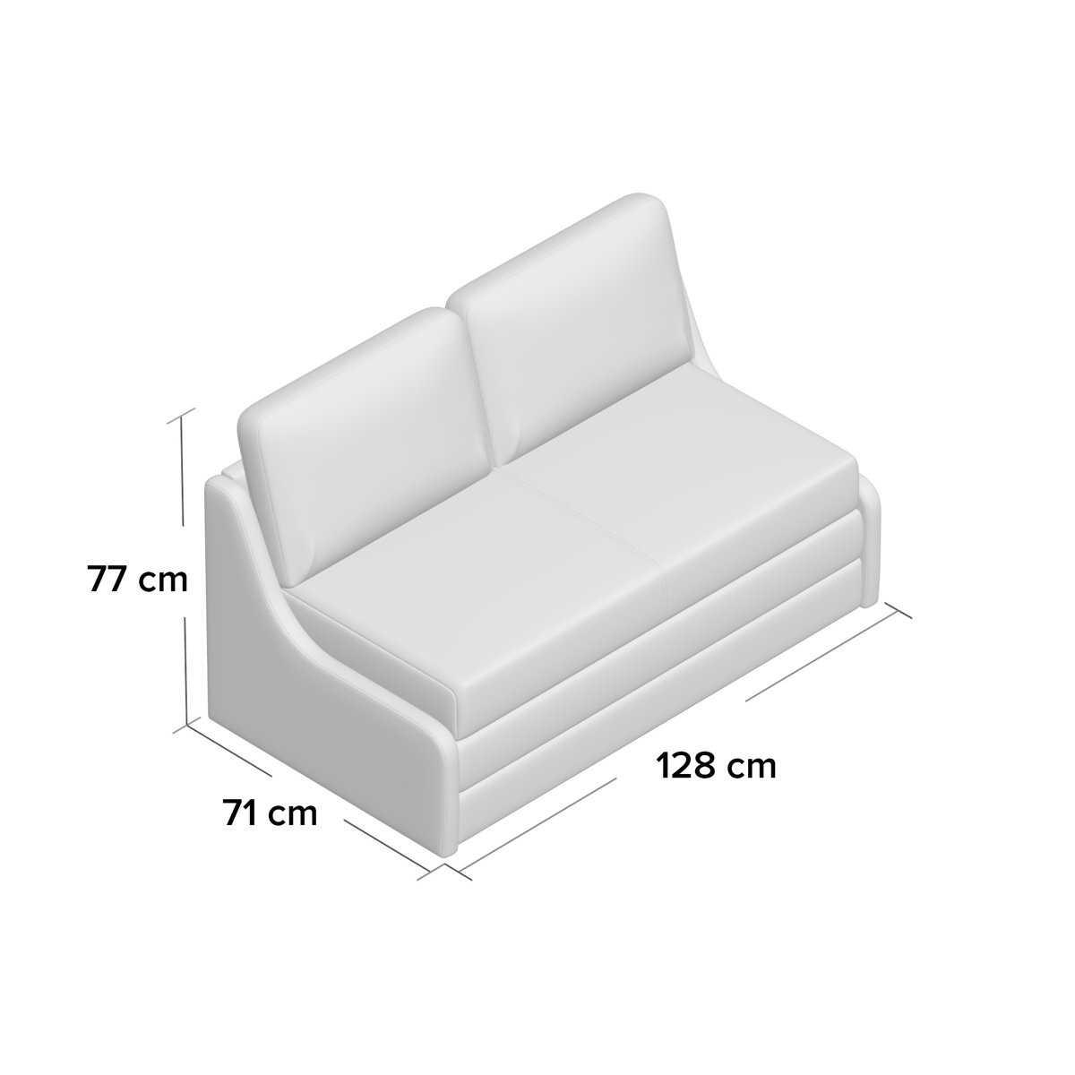 Zipcode Design Bouziane 2 Seater Fold Out Sofa Bed & Reviews Wayfair.co.uk